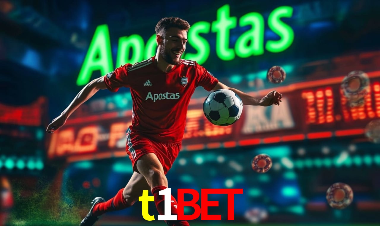 Interface do App t1bet